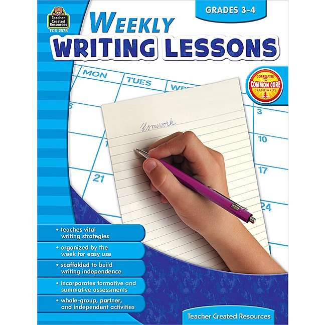 Weekly Writing Lessons Grades 3-4