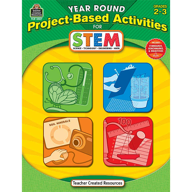Year Round Project-Based Activities for STEM Grade 2-3